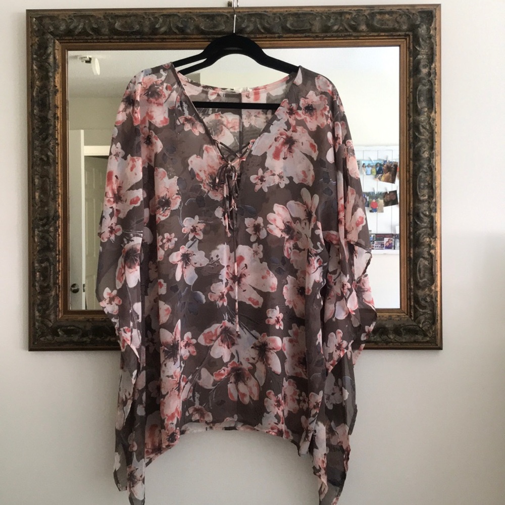 Flowy floral top